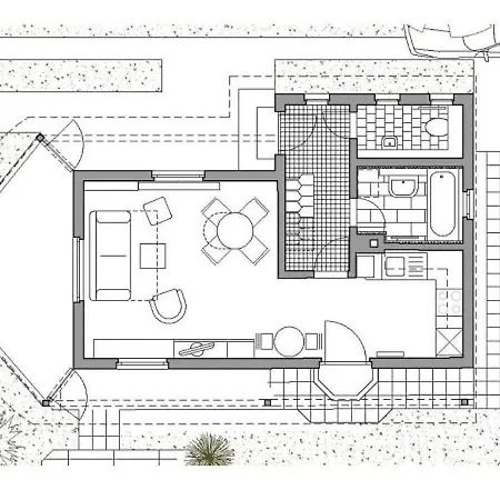 1-bedroom شقة بينز